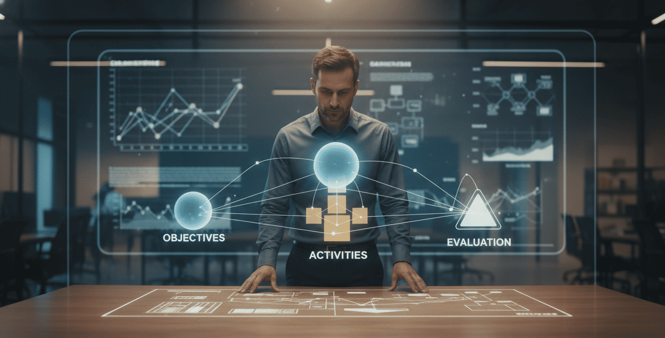 ección 2. Diseñando el curso: objetivos, actividades y evaluación